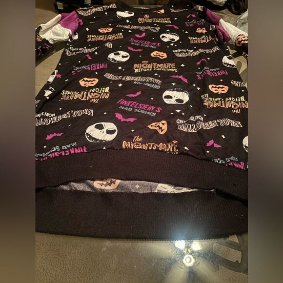 Nightmare Before Christmas PJ Longsleeve Top - Picture 1 of 3